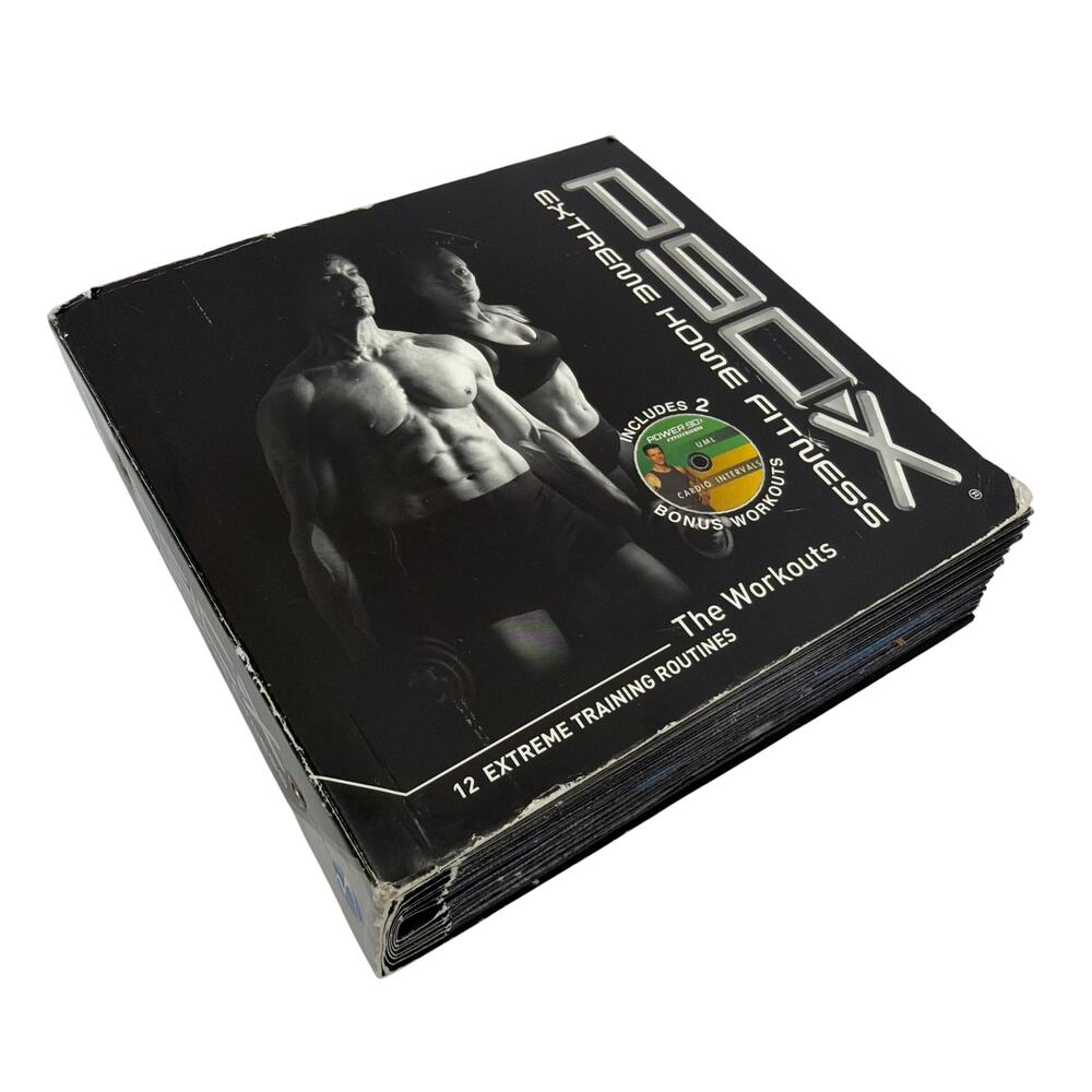 P90X Extreme Home Fitness Complete 12 DVD Set Tony Horton Beachbody